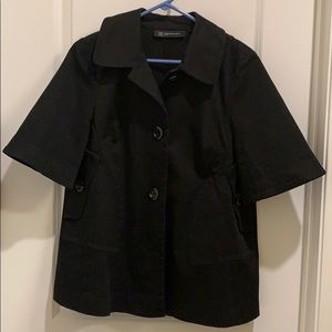 INC 1/2 sleeve A-line blazer/jacket